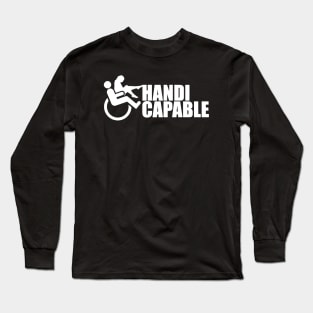 Handi capable Handicap Long Sleeve T-Shirt